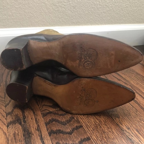 Vintage 1800’s All America Women’s Lace Up Leather/Canvas Victorian Narrow Boots - Picture 12 of 13